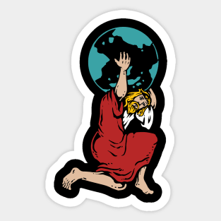 Bear the sins of the world Sticker